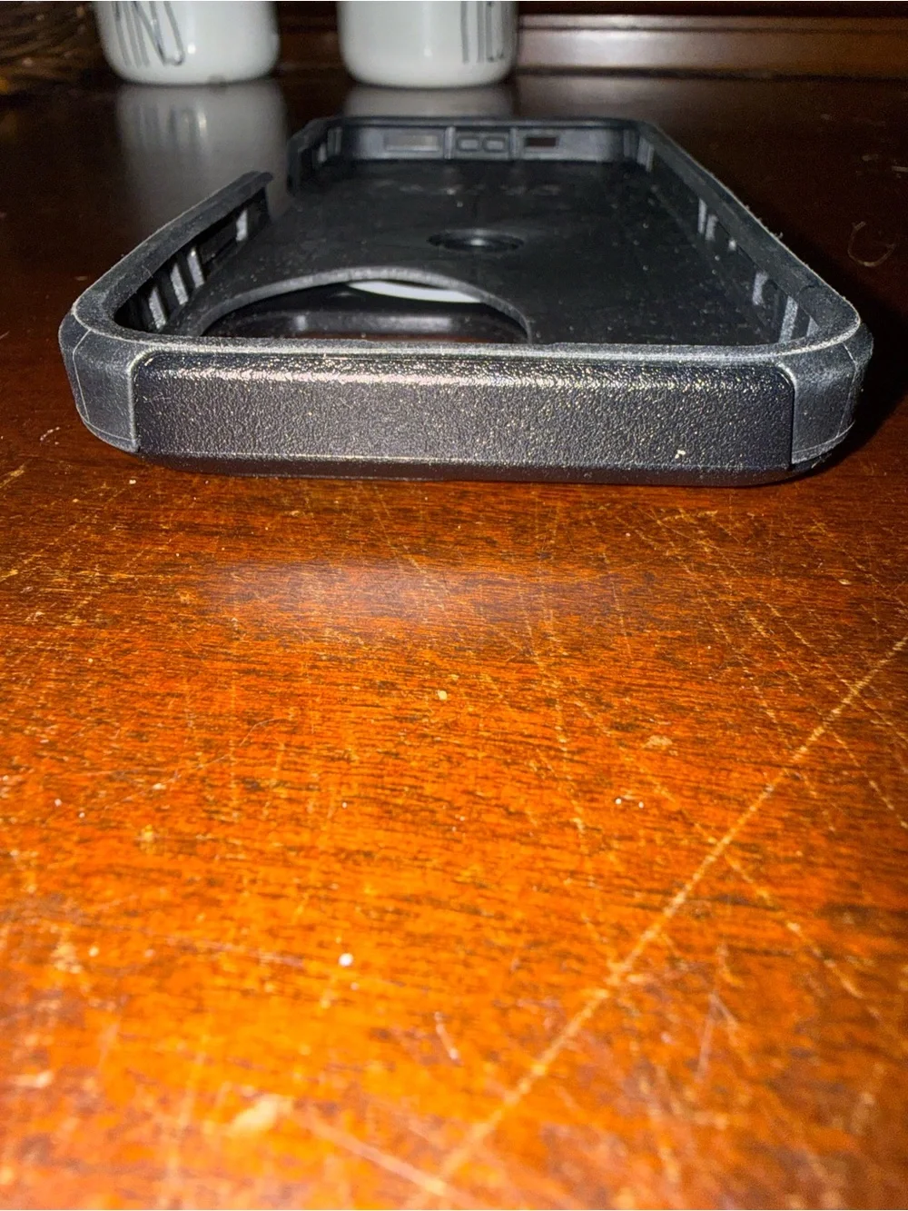 OtterBox DROP+ Black Protective Phone Case with Magnetic Ring Feature